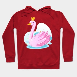 Swan Princess Queen Hoodie